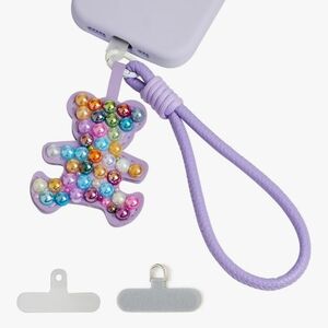 New Cell Phone Lanyard With Bear